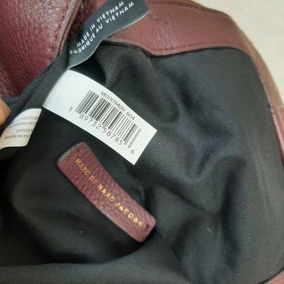 Marc By Marc Jacobs Burgundy Crossbody Bag - Picture 8 of 11